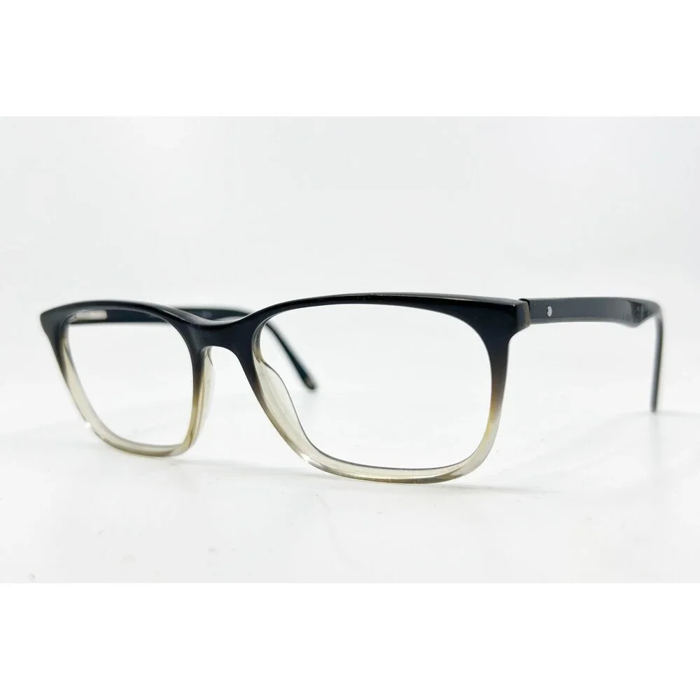 Randy Jackson Eyeglasses Mens Black Clear Ombre 3018 54-17-145